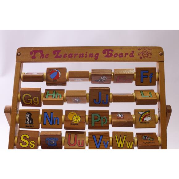 Playtown, Learning Board, ABC, Letters, Numbers, Words, Activity ~ 250903-WH 706 - Picture 2 of 5